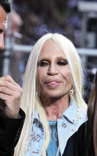 doantella versace giovane|donatella versace today.